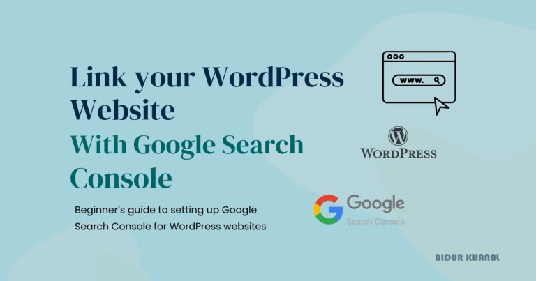 set up google search console for wordpress websites